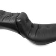 Load image into Gallery viewer, Mustang 84-06 Harley Standard Rear Tire Duke 1PC Regal Seat - Black - Main Product View