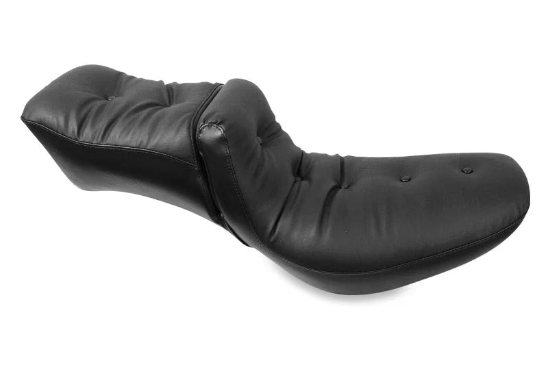 Mustang 84-06 Harley Standard Rear Tire Duke 1PC Regal Seat - Black - Main Product View