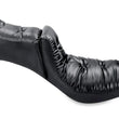 Load image into Gallery viewer, Mustang 84-06 Harley Standard Rear Tire Duke 1PC Seat Regal- Black - Side View