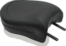 Load image into Gallery viewer, Mustang 84-06 Harley Standard Rear Tire Fastback 1PC Seat - Black - Side View