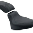 Load image into Gallery viewer, Mustang 84-06 Harley Standard Rear Tire Harley Tripper Solo Seat - Black - Side View