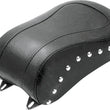 Load image into Gallery viewer, Mustang 84-06 Harley Standard Rear Tire Standard Touring Passenger Seat w/Studs - Black - Main Product View