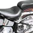 Load image into Gallery viewer, Mustang 84-06 Harley Standard Rear Tire Touring 1PC Seat - Black - Main Product View