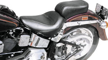 Load image into Gallery viewer, Mustang 84-06 Harley Standard Rear Tire Touring 1PC Seat - Black - Main Product View