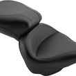 Load image into Gallery viewer, Mustang 84-06 Harley Standard Rear Tire Wide Touring 1PC Seat - Black - Main Product View
