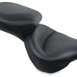 Load image into Gallery viewer, Mustang 84-06 Harley Standard Rear Tire Wide Touring 1PC Seat - Black - Side View