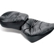Load image into Gallery viewer, Mustang 84-06 Harley Standard Rear Tire Wide Touring 1PC Seat Regal - Black - Side View
