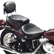 Load image into Gallery viewer, Mustang 84-06 Harley Standard Rear Tire Wide Touring 1PC Seat w/Studs- Black