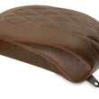 Load image into Gallery viewer, Mustang 84-06 Harley Standard Rear Tire Wide Tripper Passenger Seat Diam Stitch - Distressed Brown