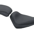 Load image into Gallery viewer, Mustang 84-06 Harley Standard Rear Tire Wide Tripper Solo Seat - Black - Side View