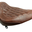 Load image into Gallery viewer, Mustang 84-06 Harley Standard Rear Tire Wide Tripper Solo Seat Diamond Stitch- Distressed Brown