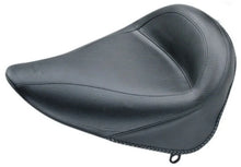 Load image into Gallery viewer, Mustang 84-06 Harley Standard Rear Touring Solo Seat - Black - Side View