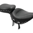 Load image into Gallery viewer, Mustang 87-04 Suzuki VS700/750/800 Intruder,S50 05-09 Std Touring 2PC Seat w/Studs - Black