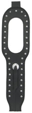 Load image into Gallery viewer, Mustang 91-03 Harley Dyna Tank Bib w/Studs - Black - Main Product View