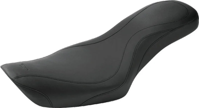 Mustang 91-05 Harley Dyna DayTripper 1PC Seat - Black - Main Product View
