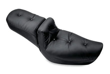 Load image into Gallery viewer, Mustang 91-05 Harley Dyna Duke 1PC Seat - Black - Main Product View