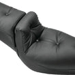 Load image into Gallery viewer, Mustang 91-05 Harley Dyna Duke 1PC Seat - Black - Side View