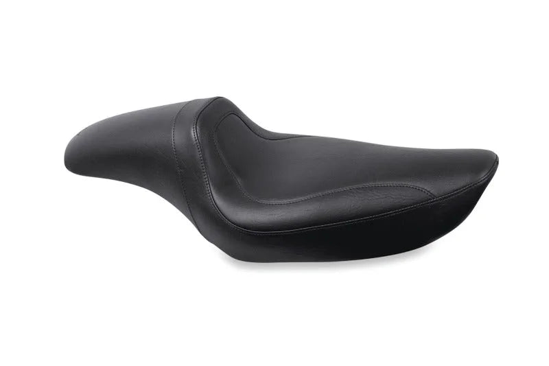 Mustang 91-05 Harley Dyna Fastback 1PC Seat - Black - Main Product View