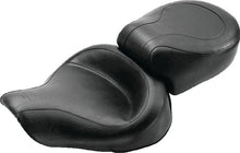 Load image into Gallery viewer, Mustang 91-05 Harley Dyna Wide Touring 1PC Seat - Black - Main Product View