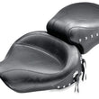 Load image into Gallery viewer, Mustang 91-05 Harley Dyna Wide Touring 1PC Seat - Black - Side View