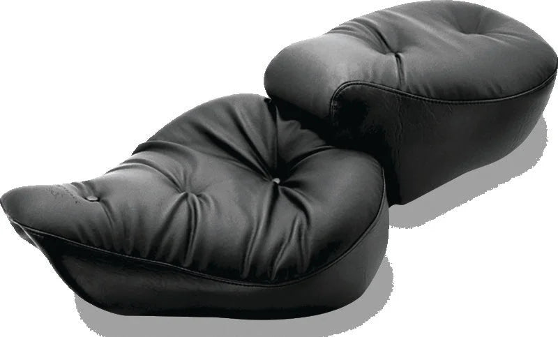 Mustang 91-05 Harley Dyna Wide Touring 1PC Seat Regal - Black - Main Product View