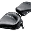 Load image into Gallery viewer, Mustang 91-05 Harley Dyna Wide Touring Passenger Seat w/Studs - Black - Main Product View