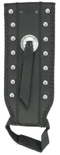 Load image into Gallery viewer, Mustang 93-03 Harley Dyna Wide Glide Tank Bib w/Studs - Black - Main Product View
