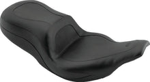 Load image into Gallery viewer, Mustang 93-03 Harley Dyna Wide Glide Tank Bib w/Studs - Black - Side View