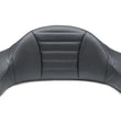 Load image into Gallery viewer, Mustang 93-13 HD FL Super Touring Extended Arm Wrap-Around Backrest Deluxe - Black w/Blue Stitching