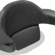 Load image into Gallery viewer, Mustang 93-13 Harley FL Touring Extended Arm Wrap Passenger w/Blk Pearl Studs - Black - Main Product View