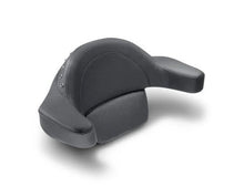 Load image into Gallery viewer, Mustang 93-13 Harley FL Touring Extended Arm Wrap Passenger w/Blk Pearl Studs - Black - Side View