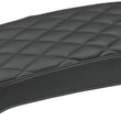 Load image into Gallery viewer, Mustang 93-13 Harley FL Touring Saddlebag Lid Covers Diamond Stitch - Black - Main Product View