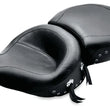 Load image into Gallery viewer, Mustang 94-96 Harley Road King Standard Touring 1PC Seat w/Black Pearl Studs - Black - Main Product View