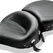 Load image into Gallery viewer, Mustang 94-96 Harley Road King Standard Touring 1PC Seat w/Black Pearl Studs - Black - Side View