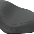 Load image into Gallery viewer, Mustang 95-05 Kawasaki Vulcan 800,96-05 800 Classic Touring 2PC Seat w/Driver Backrest - Black - Side View