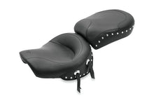 Load image into Gallery viewer, Mustang 96-04 Kawasaki Vulcan 1500 Classic,99-01 Nomad Std Touring 2PC Seat w/Studs - Black