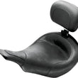 Load image into Gallery viewer, Mustang 97-07 Harley Electra Glide, Rd Glide Standard Touring Solo Seat w/ Driver Backrest - Black - Main Product View