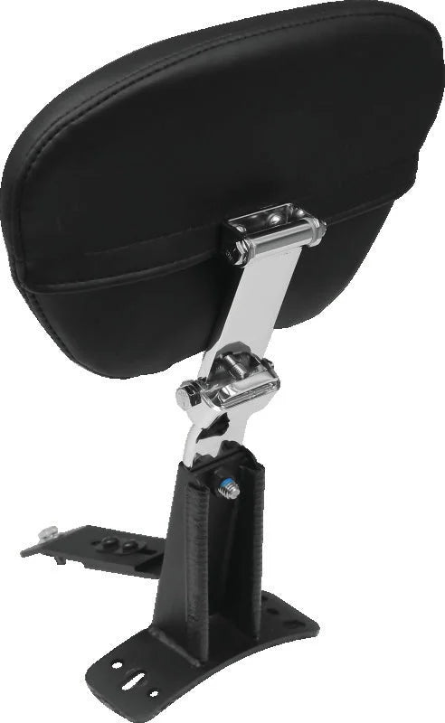 Mustang 97-07 Harley Electra Glide, Rd Glide Super Touring Deluxe Driver Backrest - Black - Detail View