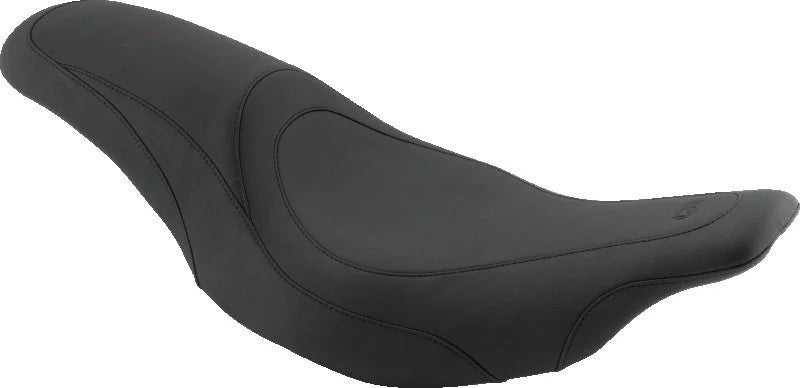Mustang 97-07 Harley Electra Glide, Rd Glide Tripper Fastback 1PC Seat - Black - Main Product View