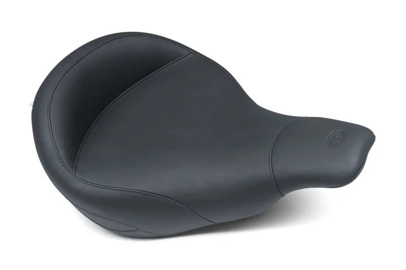 Mustang 97-07 Harley Electra Glide Std, Road Glide Super Touring Solo Seat - Black - Main Product View