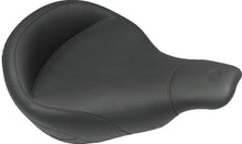 Load image into Gallery viewer, Mustang 97-07 Harley Electra Glide Std, Road Glide Super Touring Solo Seat - Black - Side View