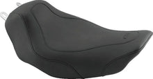 Load image into Gallery viewer, Mustang 97-07 Harley Electra Glide Std, Road Glide Tripper Fastback Solo Seat - Black - Side View