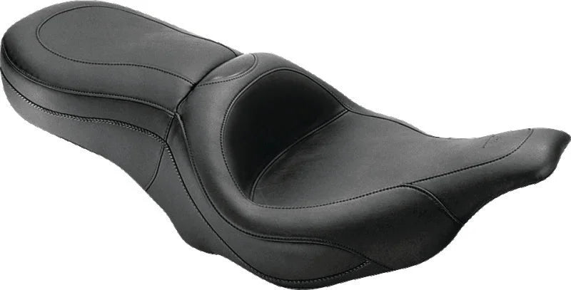 Mustang 97-07 Harley Electra Glide,Road Glide Sport Touring 1PC Seat - Black - Main Product View