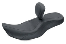 Load image into Gallery viewer, Mustang 97-07 Harley Rd King, 06-07 Str Glide ,00-05 Eagle Wide Tripper 1PC Seat-Black - Side View