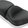 Load image into Gallery viewer, Mustang 97-07 Harley Rd King, 06-07 Str Glide, 00-05 Eagle Touring 1PC Seat w/Studs - Black - Main Product View