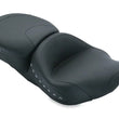 Load image into Gallery viewer, Mustang 97-07 Harley Rd King, 06-07 Str Glide, 00-05 Eagle Touring 1PC Seat w/Studs - Black - Side View