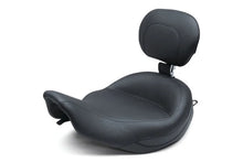 Load image into Gallery viewer, Mustang 97-07 Harley Rd King, 06-07 Str Glide, 00-05 Eagle Touring Solo Seat-Black - Side View
