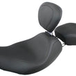 Load image into Gallery viewer, Mustang 97-07 Harley Rd King, 06-07 Str Glide, 00-05 Eagle Wide Tripper Solo Seat w/DBR - Black - Side View