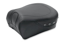 Load image into Gallery viewer, Mustang 97-07 Harley Rd King,06-07 Str Glide,00-01 Eagle Touring Passenger Seat w/Blk Pearls - Black - Main Product View