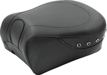 Load image into Gallery viewer, Mustang 97-07 Harley Rd King,06-07 Str Glide,00-01 Eagle Touring Passenger Seat w/Blk Pearls - Black - Side View